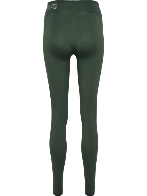 hmlTE FUNDAMENTAL MID WAIST TIGHTS, CLIMBING IVY, packshot