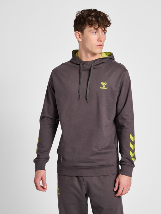 hmlOFFGRID COTTON HOODIE, 2172, model