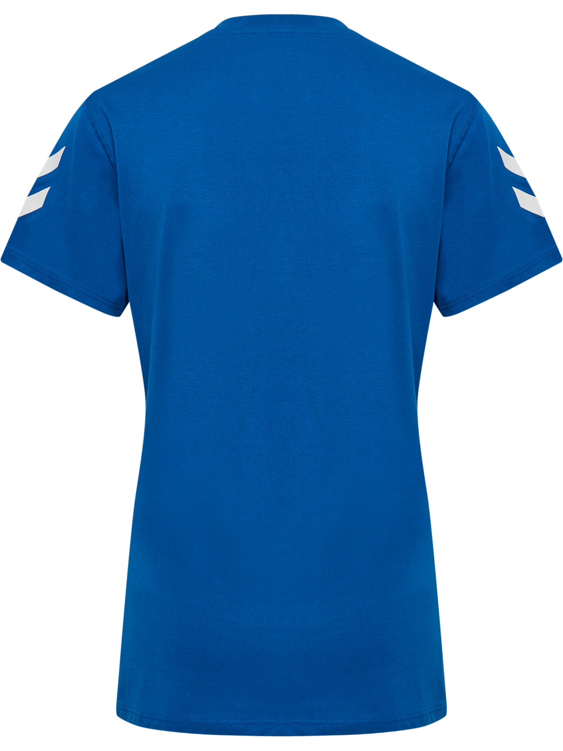 hmlGO 2.0 CHEVRON T-SHIRT S/S WOMAN, TRUE BLUE, packshot