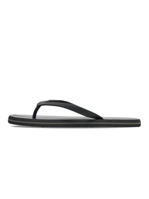 MULTI STRIPE FLIP FLOP, BLACK, packshot