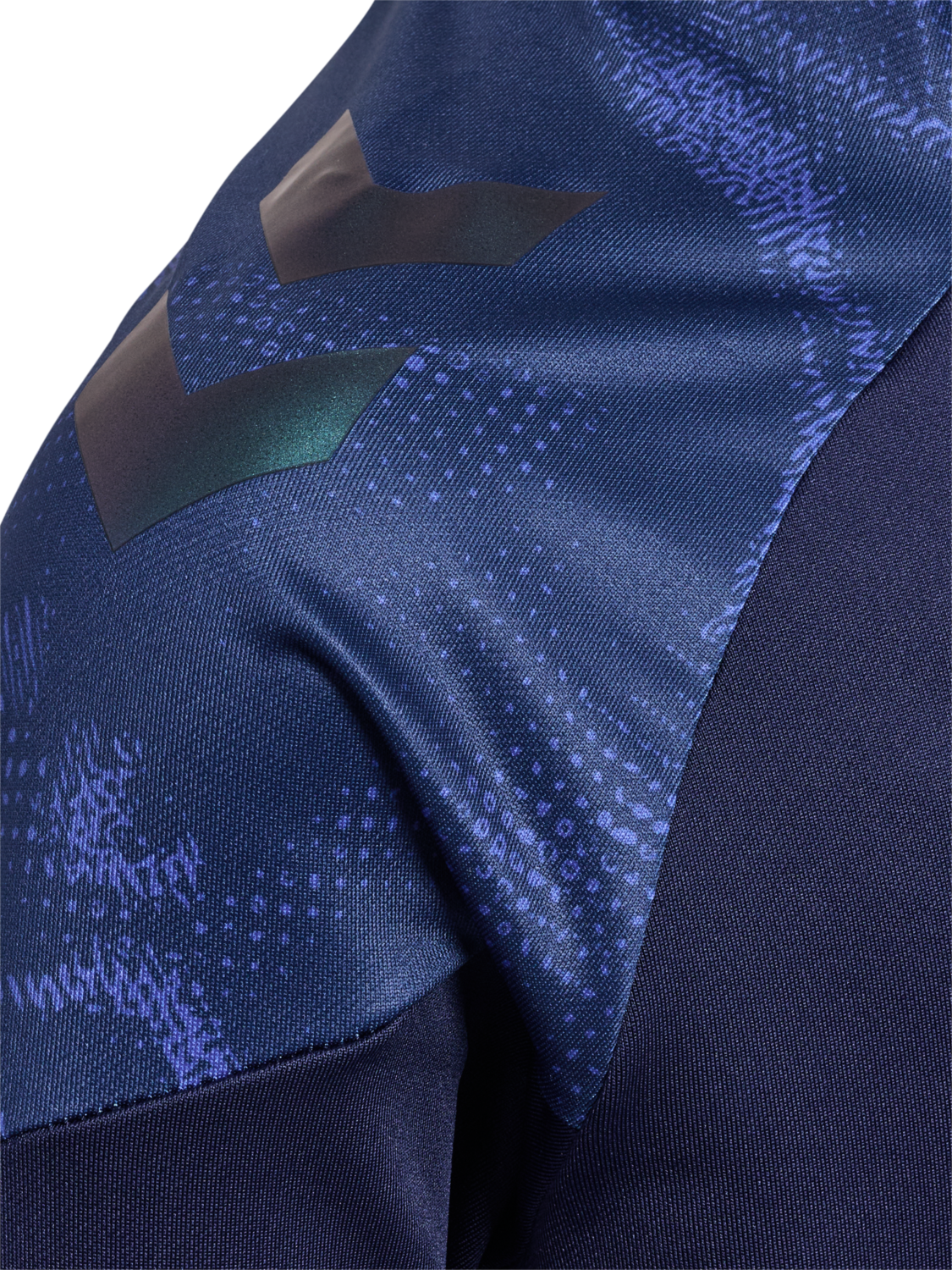 hmlBLAZE26 PRO TRAINING HALFZIP KID, MARINE, packshot