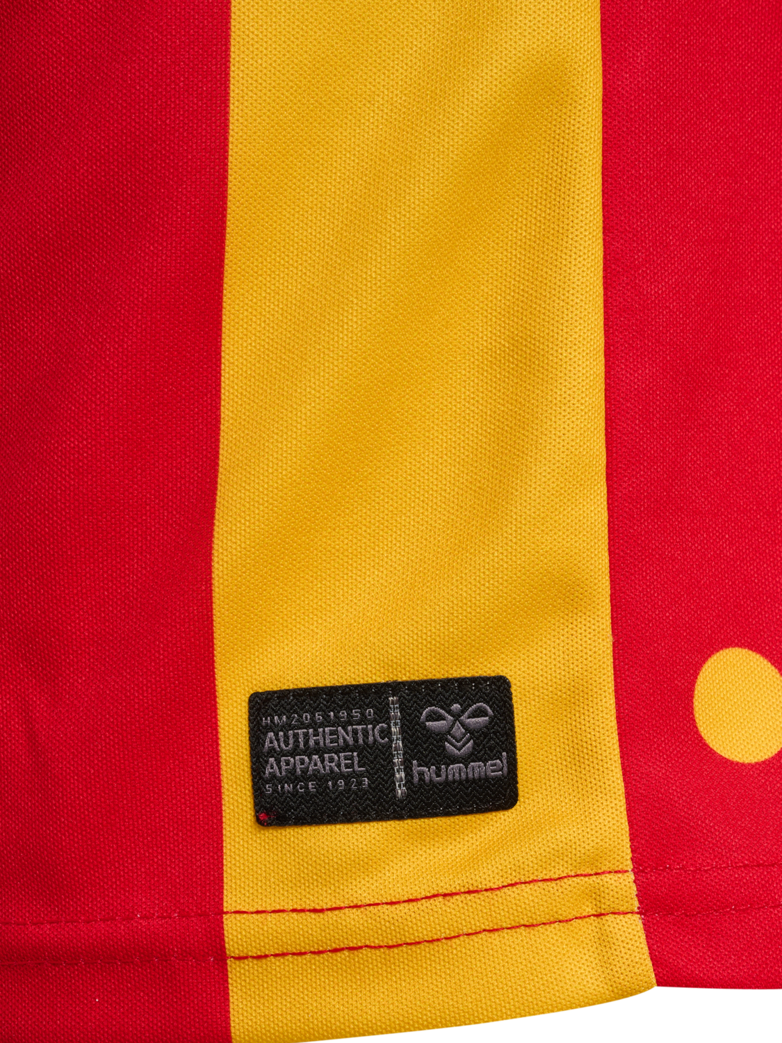 CSC 26/27 HOME JERSEY S/S, TRUE RED/SPORTS YELLOW, packshot