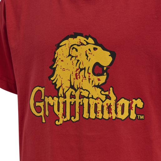 hmlHARRY POTTER TRES T-SHIRT S/S, SCARLET SAGE, packshot