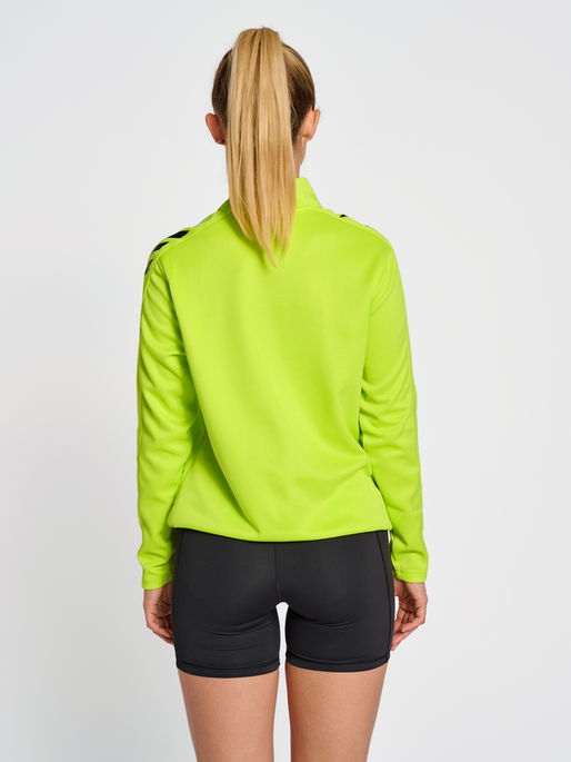 hmlCORE XK HALF ZIP SWEAT WOMAN, 5045, model