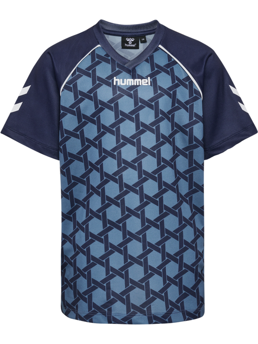 hmlPS T-SHIRT S/S, CAPTAIN'S BLUE, packshot