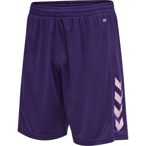 hmlCORE XK POLY SHORTS, ACAI, packshot