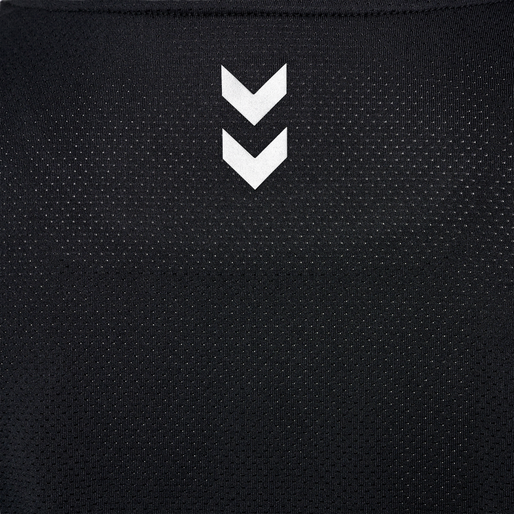 hmlMT AURA MESH T-SHIRT L/S, BLACK hmlMT AURA MESH T-SHIRT L/S, BLACK, packshot