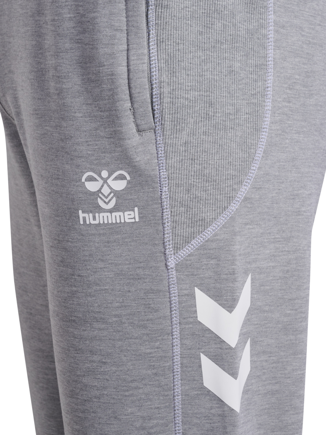 hmlMOVE 2.0 PANTS, GREY MELANGE, packshot