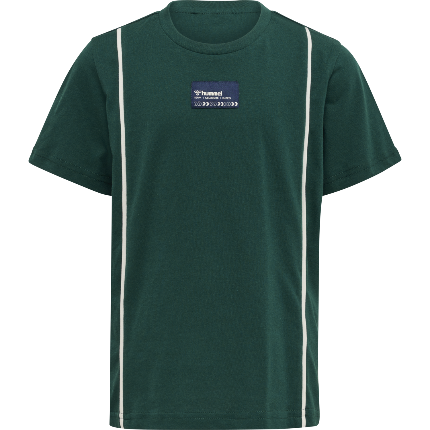 hmlDITMER T-SHIRT S/S, DEEP TEAL, packshot