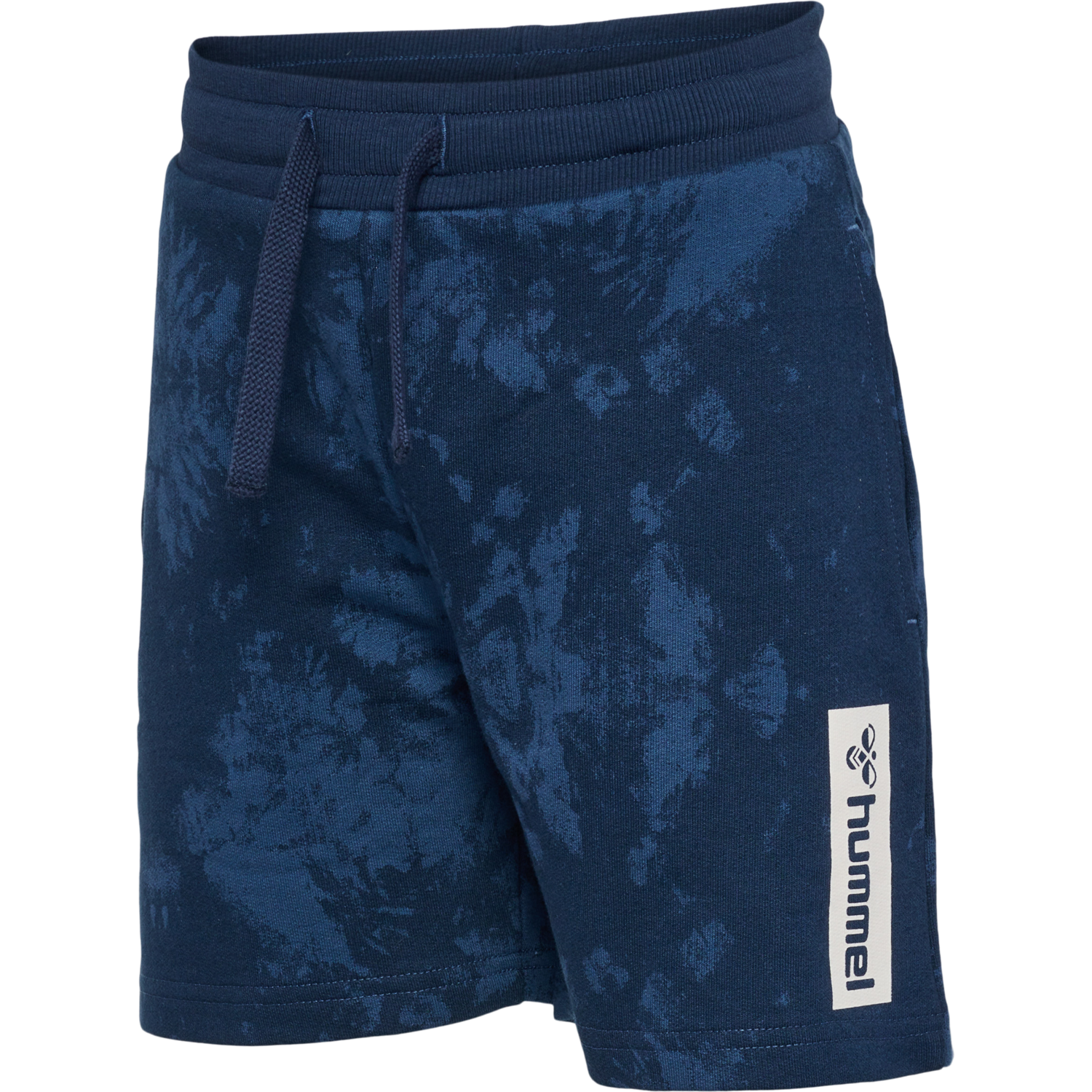 hmlJUMP AOP SHORTS, BLACK IRIS, packshot