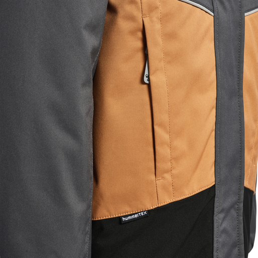hmlCONRAD TEX JACKET, ASPHALT, packshot