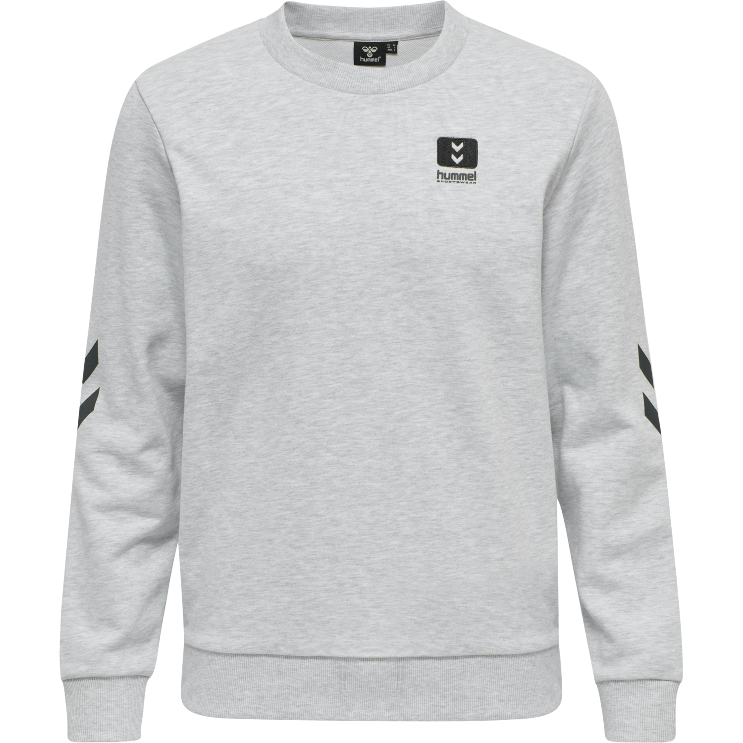 hmlLGC LIAM SWEATSHIRT, LIGHT GREY MELANGE, packshot