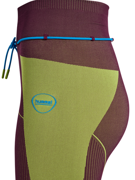 hmlSEAMLESS HIGH WAIST TIGHTS, FIG, packshot