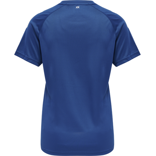 hmlCORE XK CORE POLY TEE  S/S WOMAN, TRUE BLUE, packshot