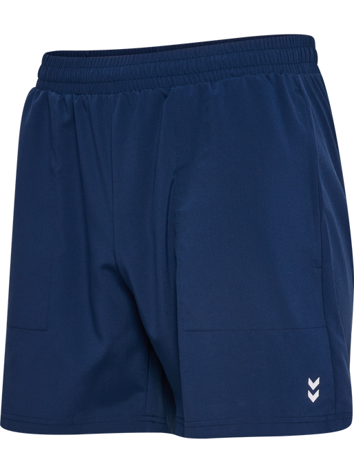 hmlPULSE WORKOUT SHORTS, DRESS BLUES hmlPULSE WORKOUT SHORTS, DRESS BLUES, packshot