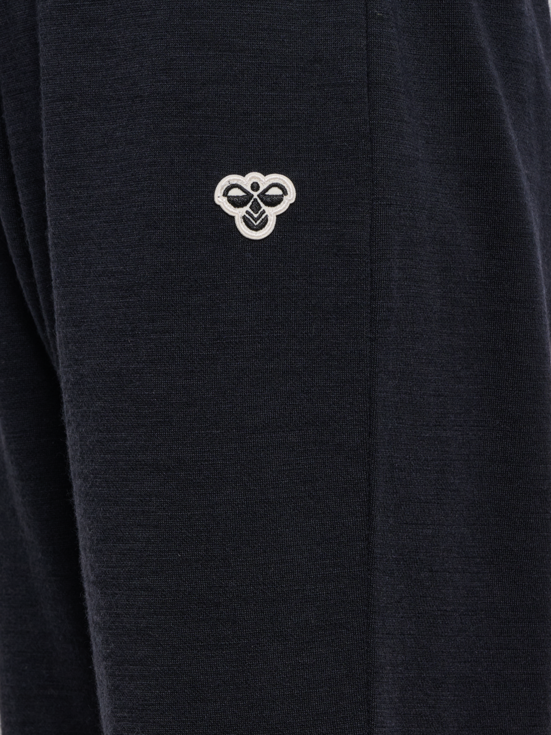 hmlJR WOOL PANTS BEE, BLACK, packshot