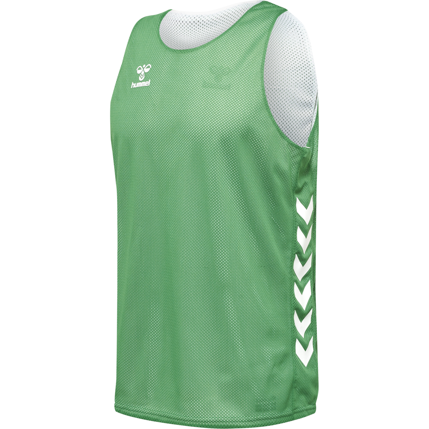 hmlCORE XK REVERSE BASKET JERSEY, JELLY BEAN/WHITE, packshot