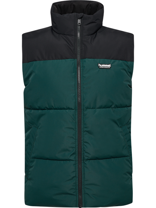 hmlPUFF VEST SPORTSWEAR, PONDEROSA PINE, packshot