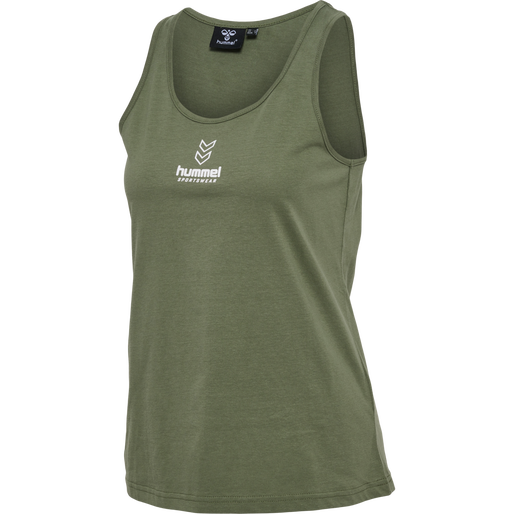 hmlLGC VAL TANKTOP, FOUR LEAF CLOVER, packshot