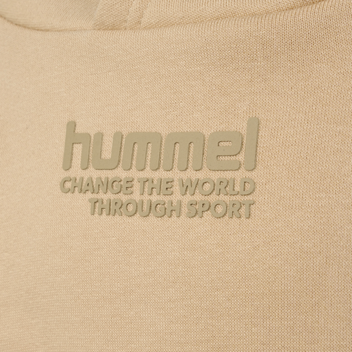 hmlPURE HOODIE, IRISH CREAM, packshot