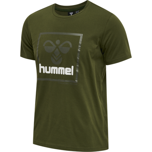 hmlISAM 2.0 T-SHIRT, RIFLE GREEN hmlISAM 2.0 T-SHIRT, RIFLE GREEN, packshot