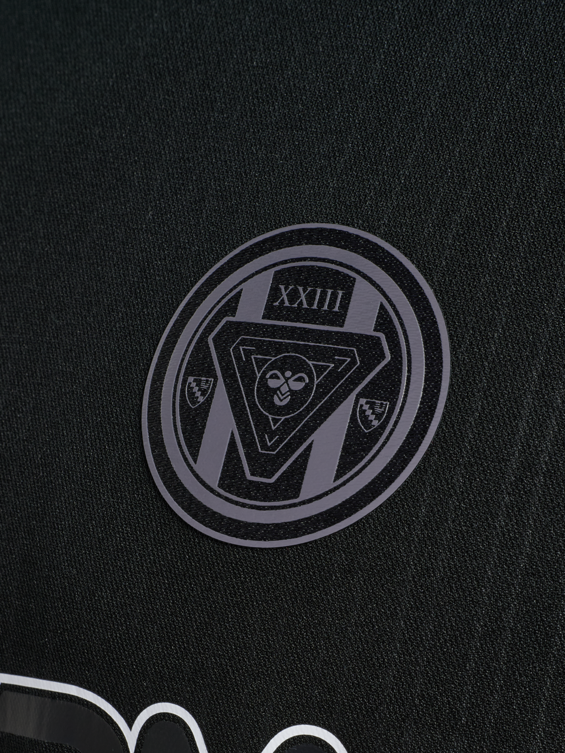 hmlLOOSE FB JERSEY L/S TOPSCORER, BLACK, packshot