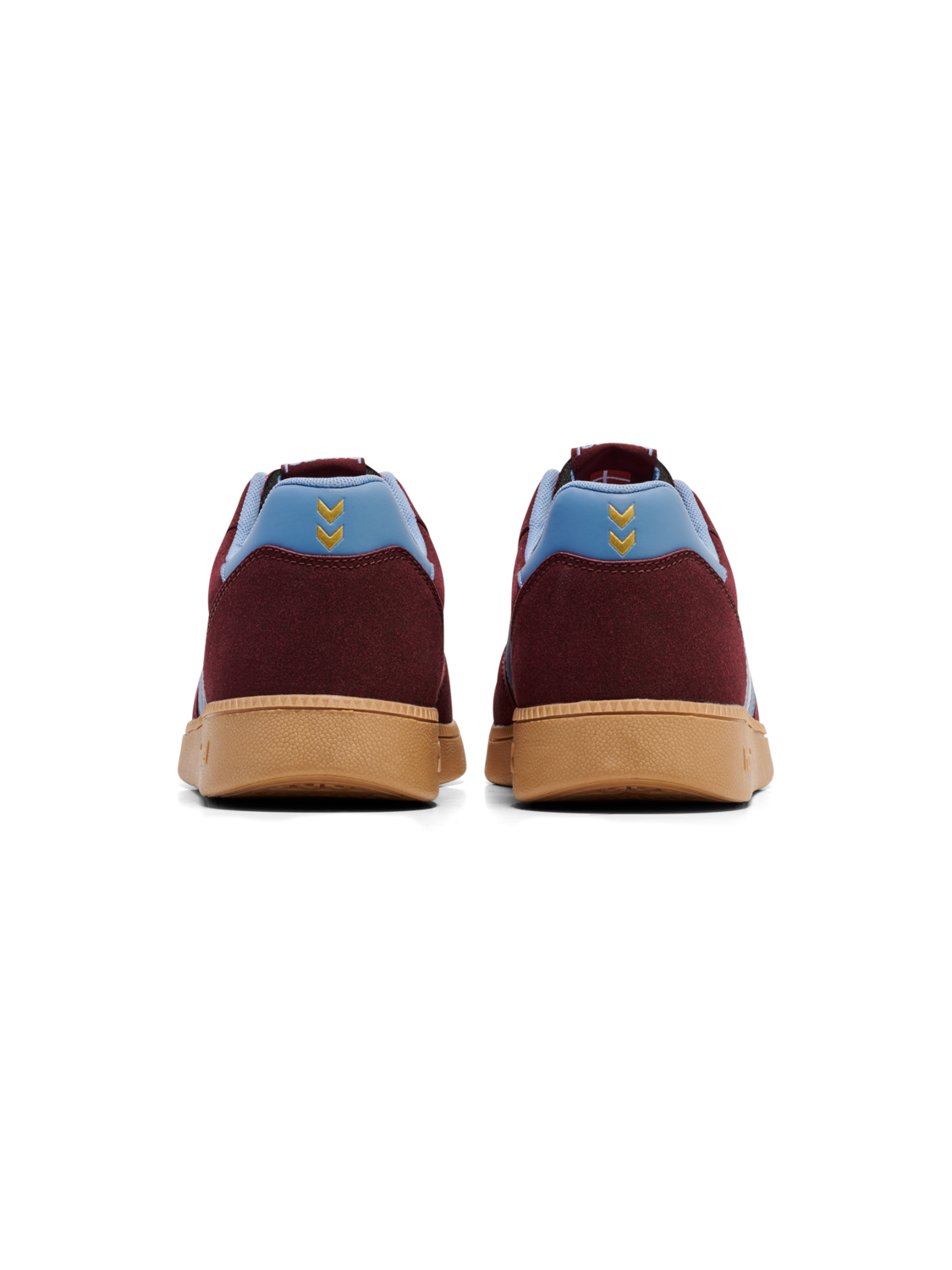 HANDBALL PERFEKT SYNTH. SUEDE, WINDSOR WINE/FADED DENIM, packshot