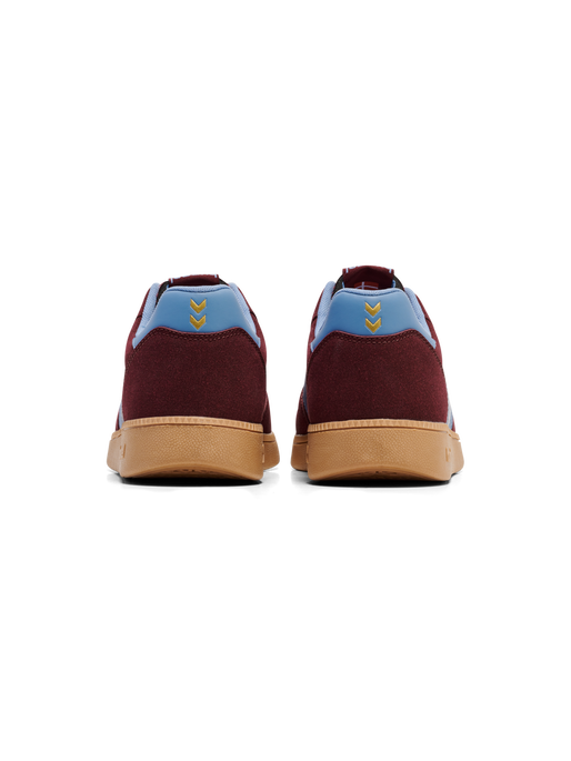 HANDBALL PERFEKT SYNTH. SUEDE, WINDSOR WINE/FADED DENIM, packshot