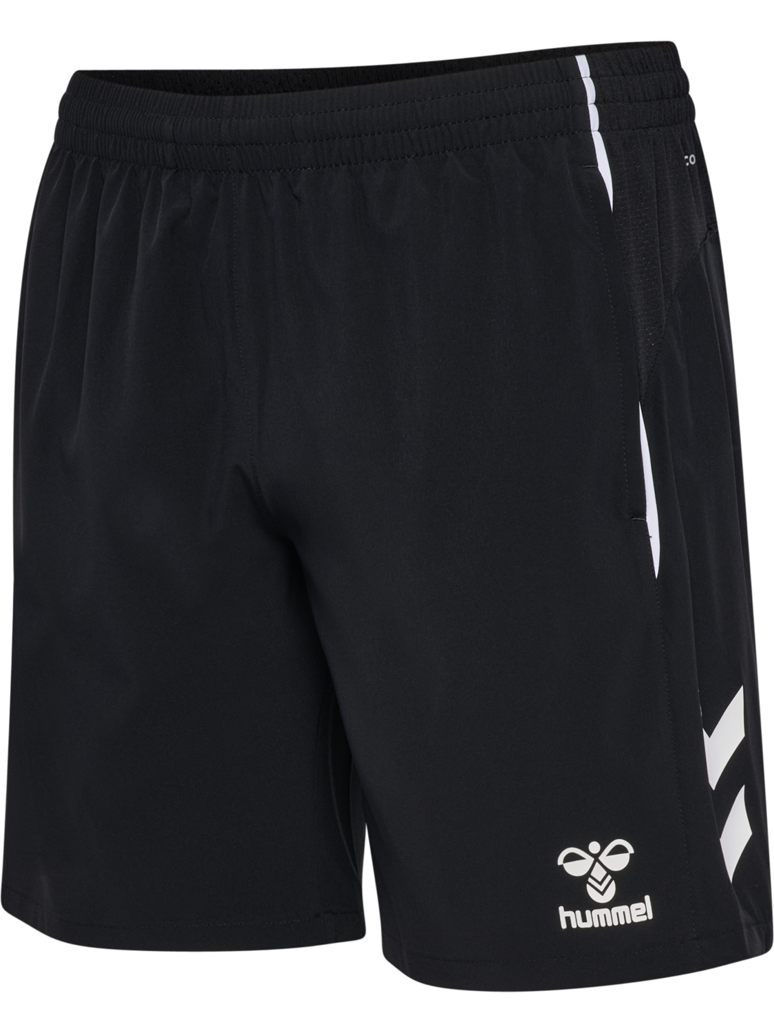 hmlREFEREE WOVEN SHORTS, BLACK, packshot