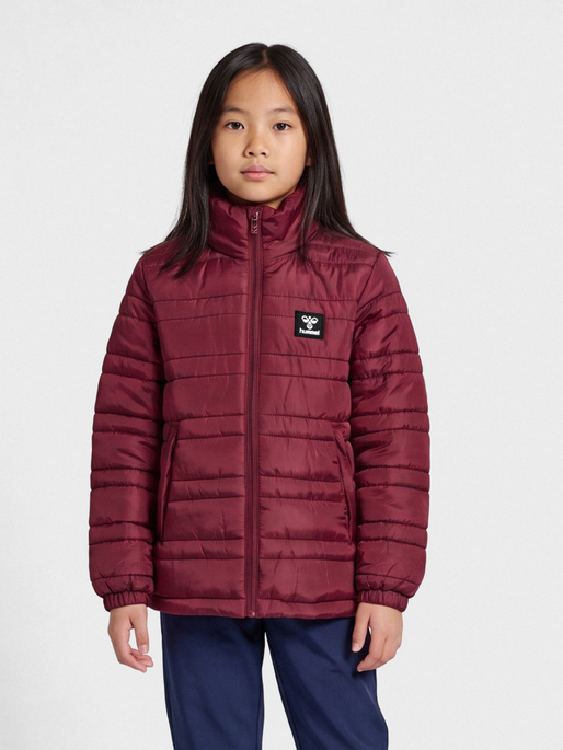 hmlMOSSE JACKET, !WINDSOR WINE, model