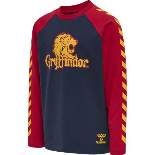hmlHARRY POTTER BOYS T-SHIRT L/S, SCARLET SAGE, packshot