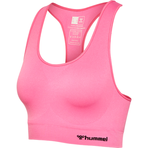 hmlTIF SEAMLESS SPORTS TOP, AZALEA PINK, packshot
