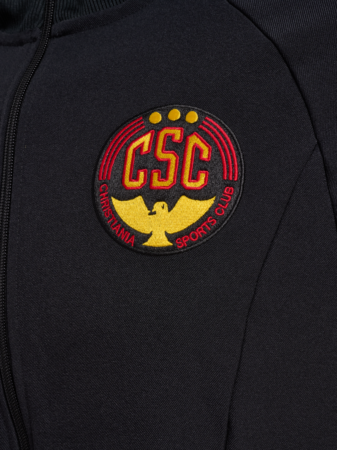 CSC 26/27 hmlROOT TRACK ZIP JKT, BLACK, packshot