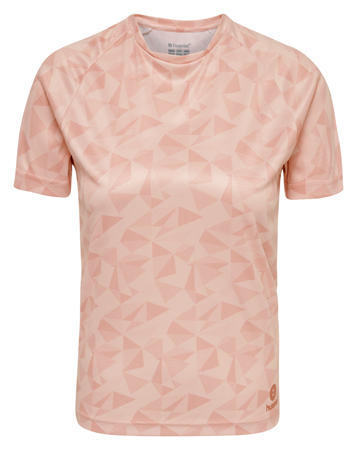 hmlACTIVE KIDS POLY JERSEY SS, MELLOW ROSE, packshot