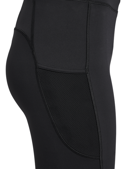 hmlRUN TIGHT WOMAN, BLACK hmlRUN TIGHT WOMAN, BLACK, packshot