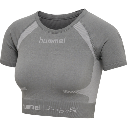 hmlSI SEAMLESS T-SHIRT S/S, FROST GRAY, packshot