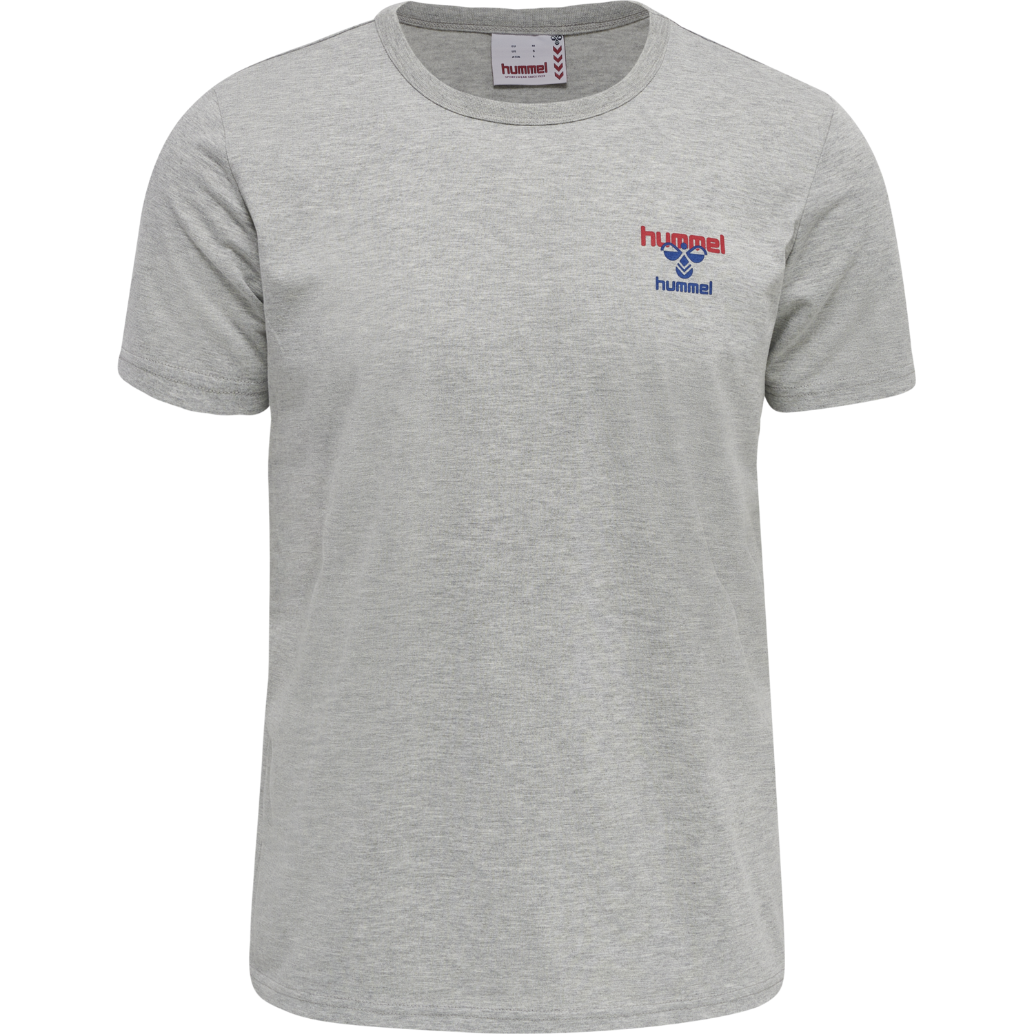 hmlIC DAYTON T-SHIRT, GREY MELANGE, packshot