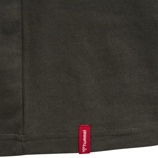 hmlRED BASIC T-SHIRT S/S, RAVEN, packshot