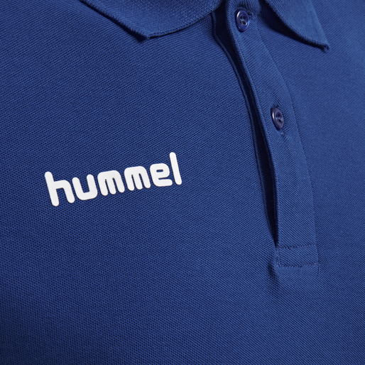 HUMMEL GO COTTON POLO, TRUE BLUE, packshot