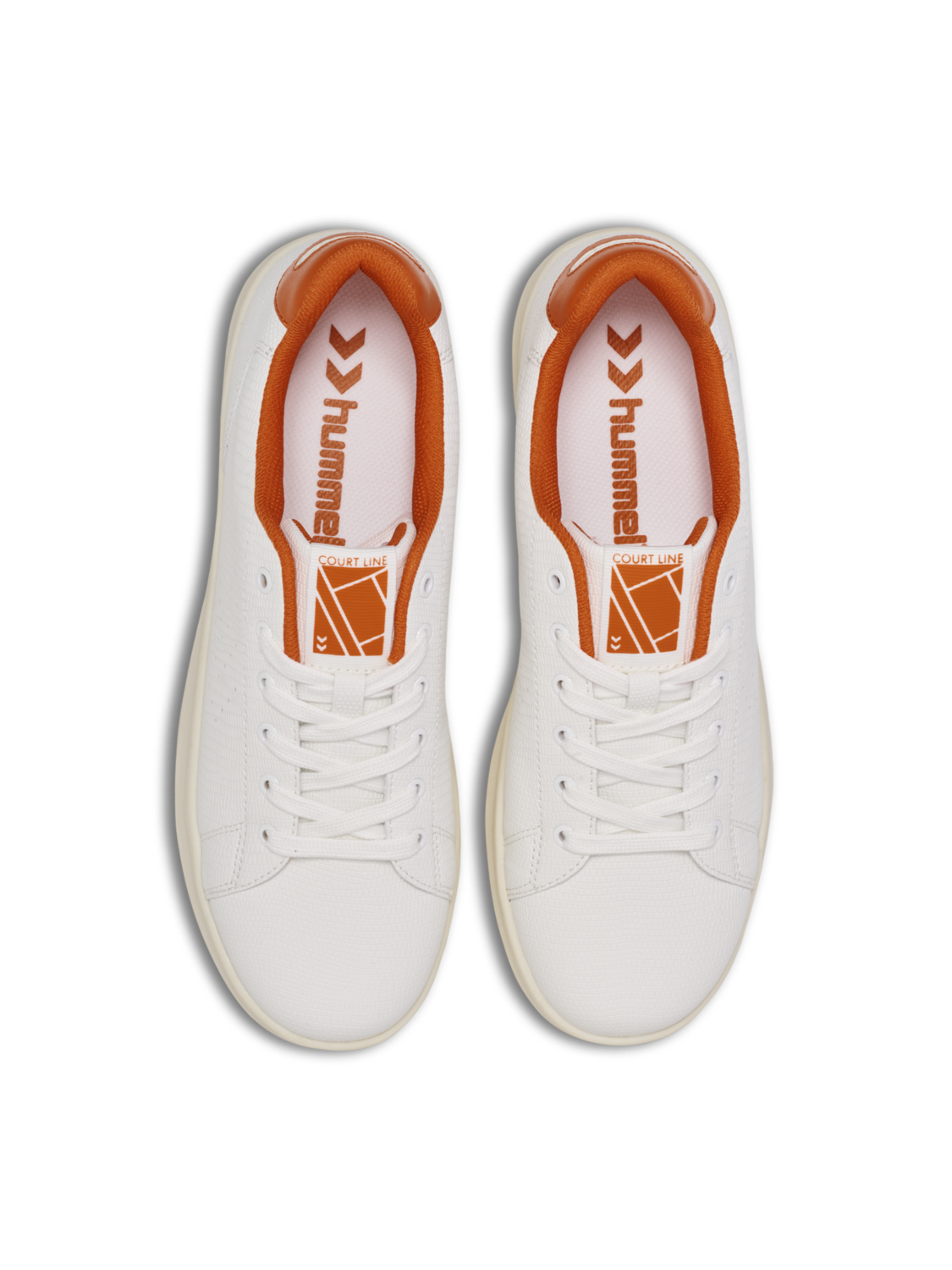 COURT LINE LZ, WHITE/BURNT ORANGE, packshot