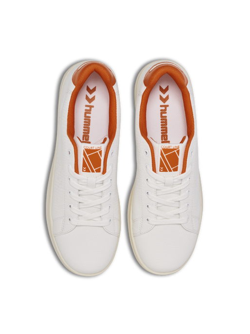 COURT LINE LZ, WHITE/BURNT ORANGE, packshot