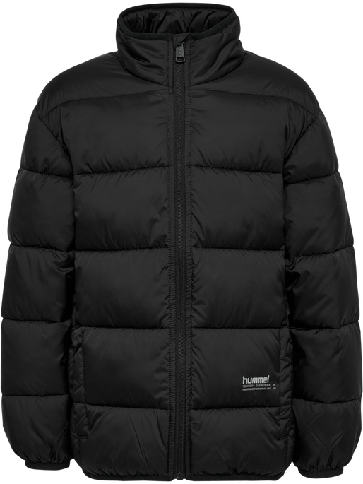 hmlJR LIGHTWEIGHT PUFFER JACKET, BLACK hmlJR LIGHTWEIGHT PUFFER JACKET, BLACK, packshot
