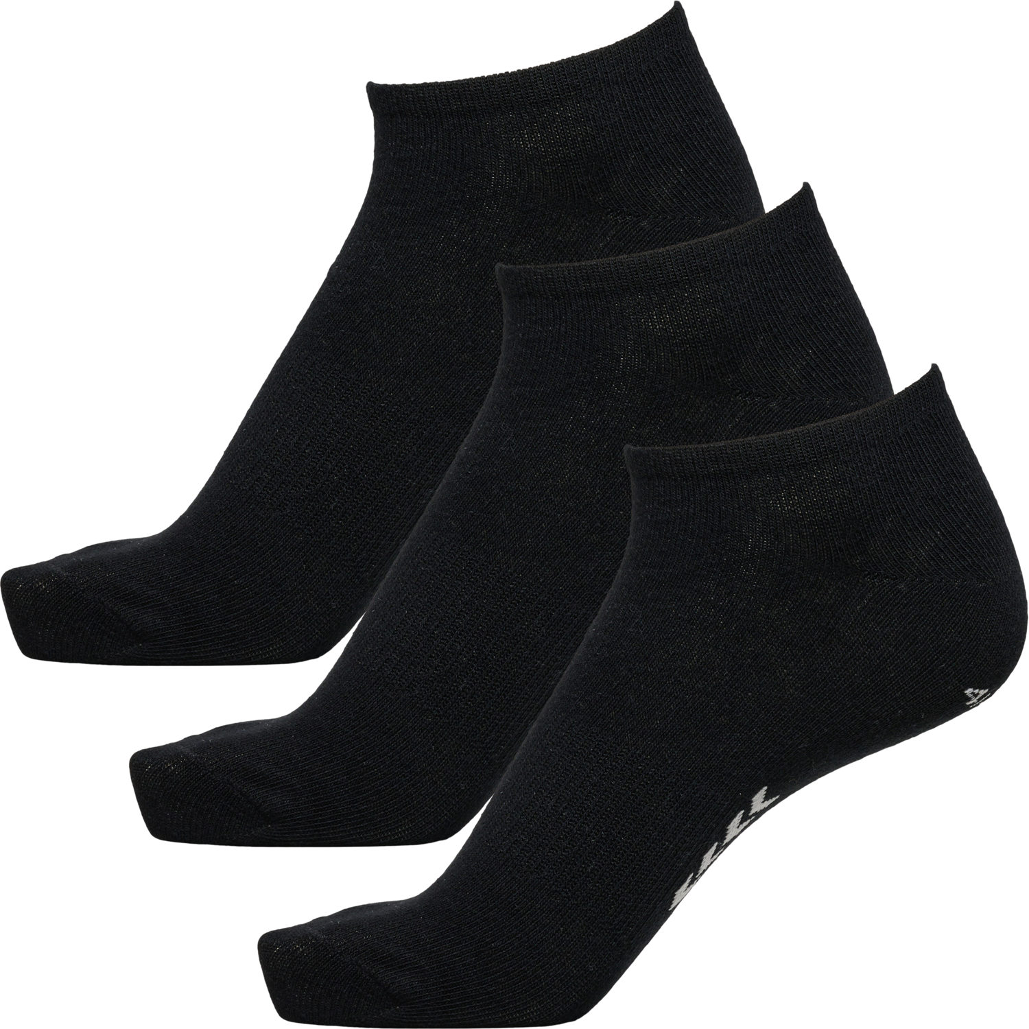 hmlANCLE 3-PACK SOCKS, BLACK, packshot