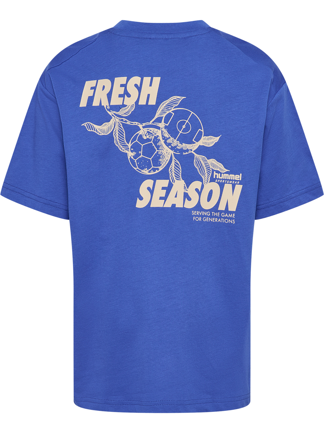 hmlJR LOOSE T-SHIRT S/S STADIUM, DAZZLING BLUE, packshot