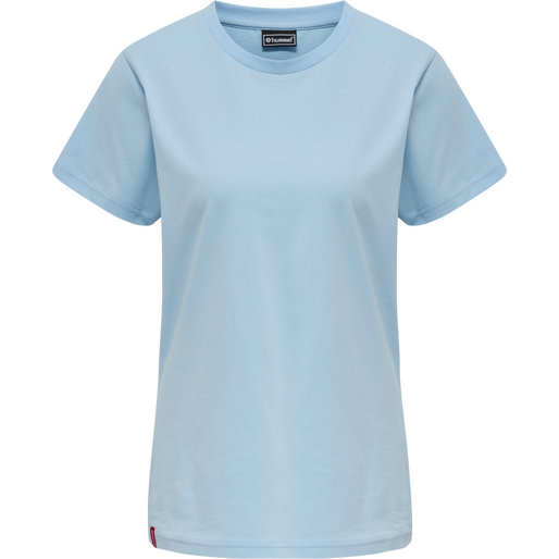 hmlRED HEAVY T-SHIRT S/S WOMAN, BLUE BELL, packshot