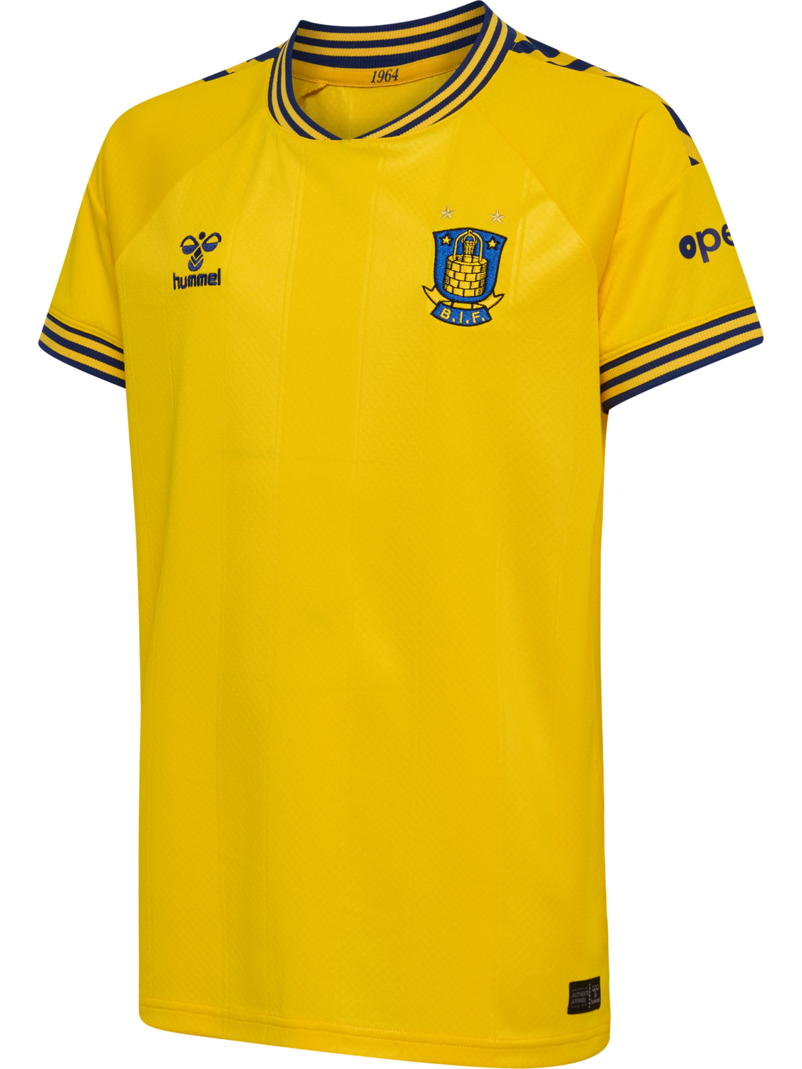 BIF 26/27 HOME JERSEY S/S KIDS, LEMON, packshot
