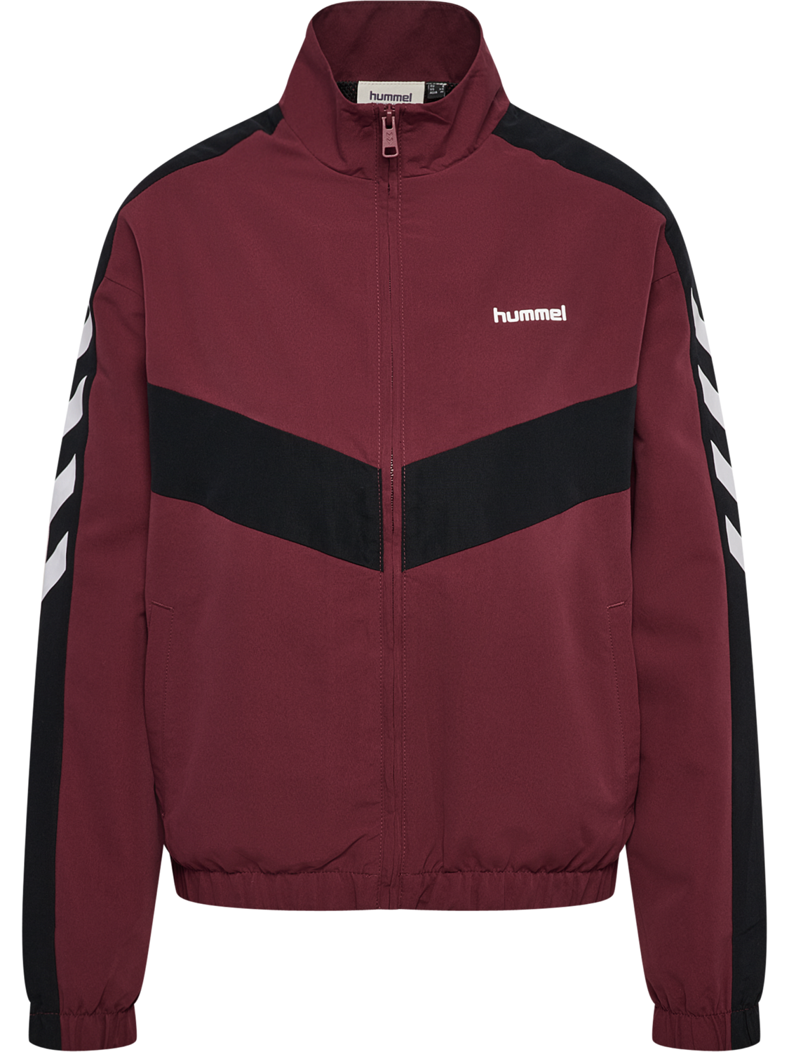 hmlARCHIVE W TRACK JACKET, CHOCOLATE TRUFFLE, packshot
