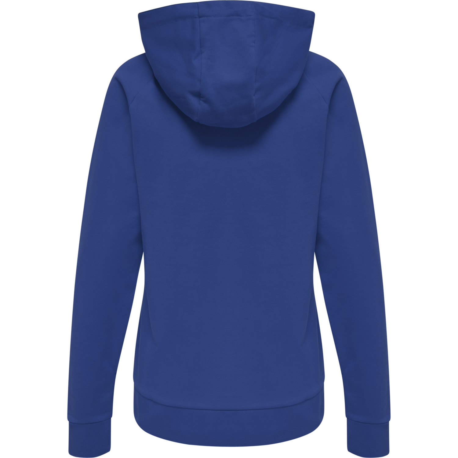 HUMMEL GO COTTON LOGO HOODIE WOMAN, TRUE BLUE, packshot