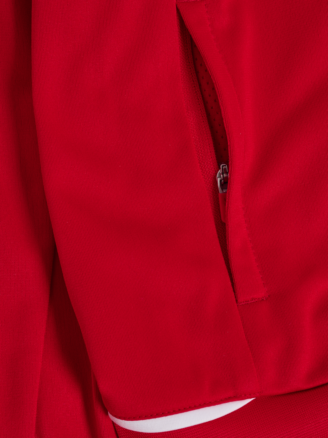 hmlCORE 2.0 TRACK ZIP JACKET KIDS, TRUE RED/WHITE, packshot