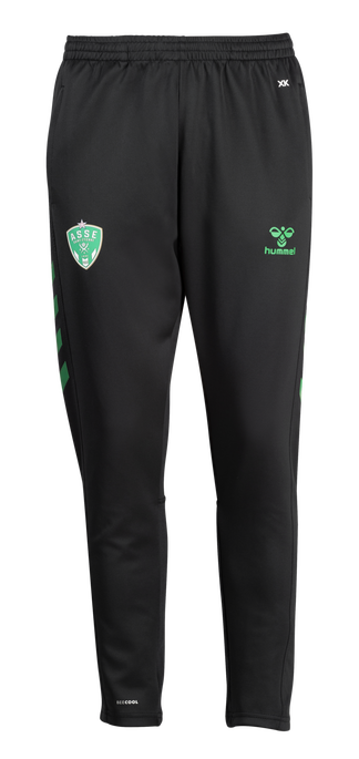 ASSE 22/23 TRAINING PANTS KIDS, BLACK, packshot